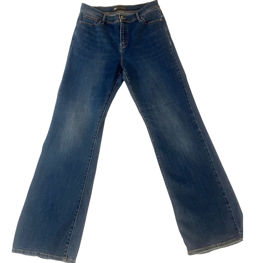 Levi's Perfectly Slimming 512 Bootcut Jeans Womens 12M 31x32 Studded Y2K Bling